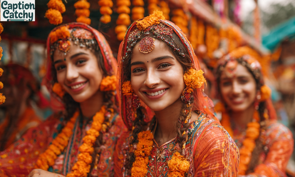 Traditional Festival Captions for Instagram post