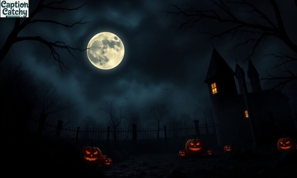 Creepy Halloween Captions for instagram  post
