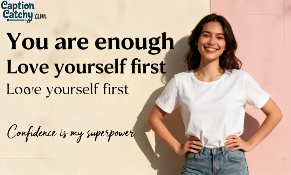 Self Love Confidence Captions for Instagram 2026
