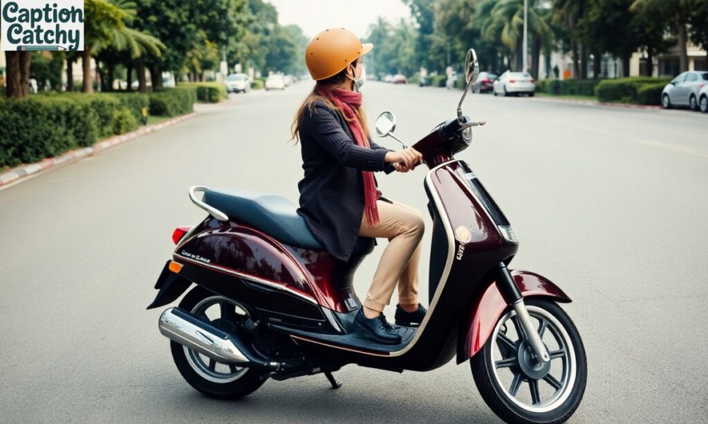 Stylish Scooty Captions For Instagram
