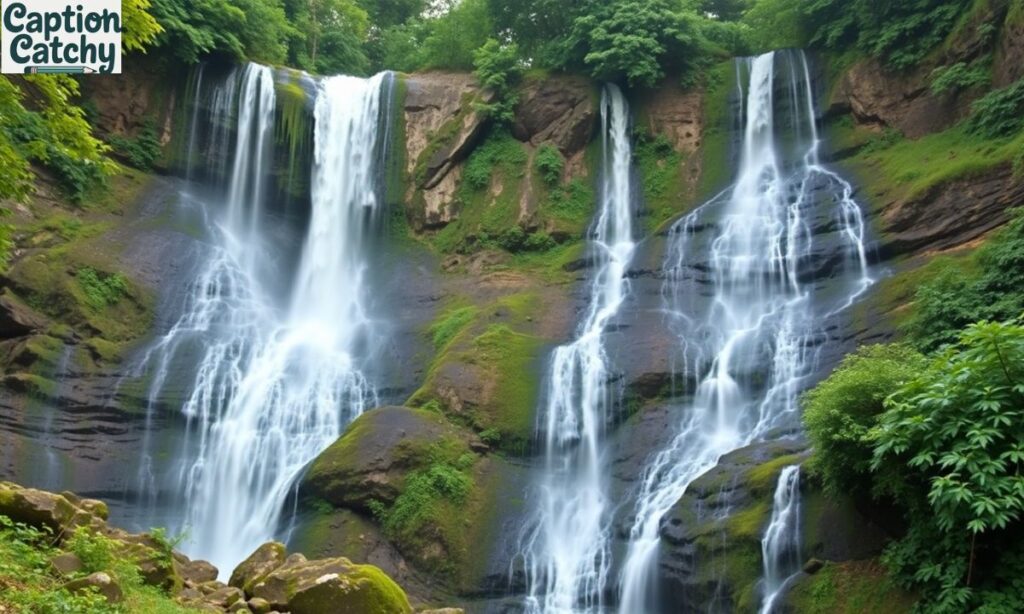 Waterfall View Captions For Instagram post
