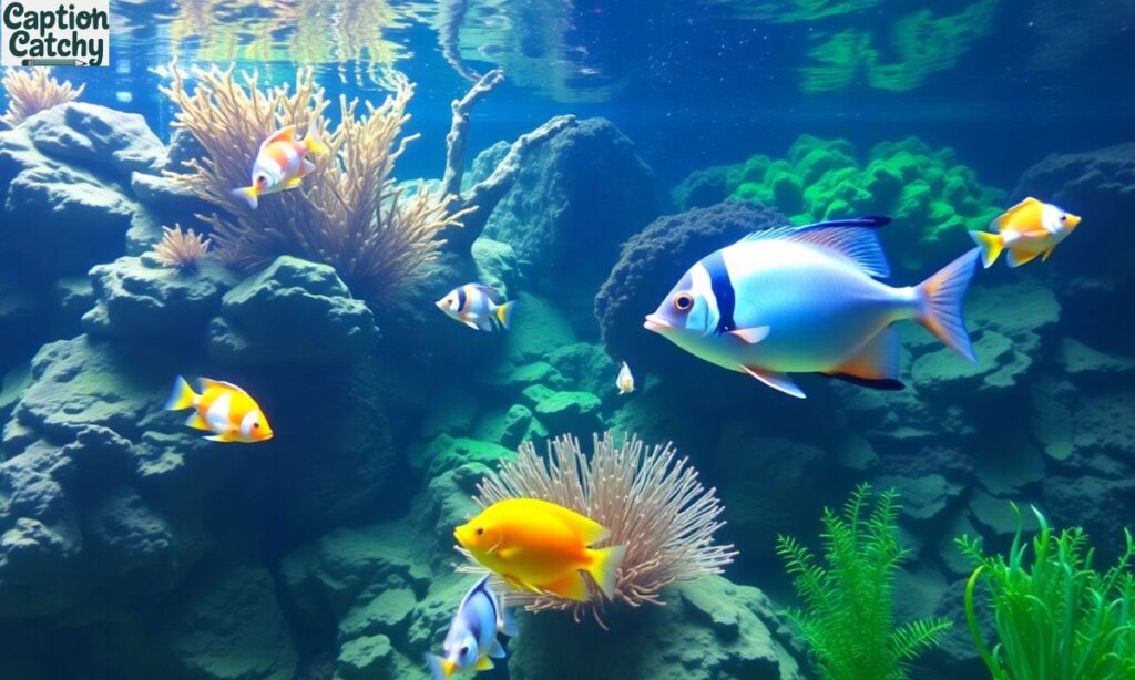 Aquarium Captions For Instagram With Friends And Memories
