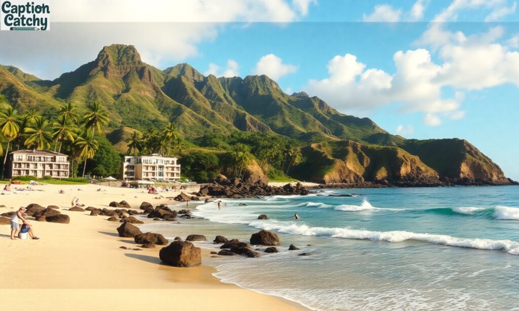 Beach Vibes Hawaii Captions 
