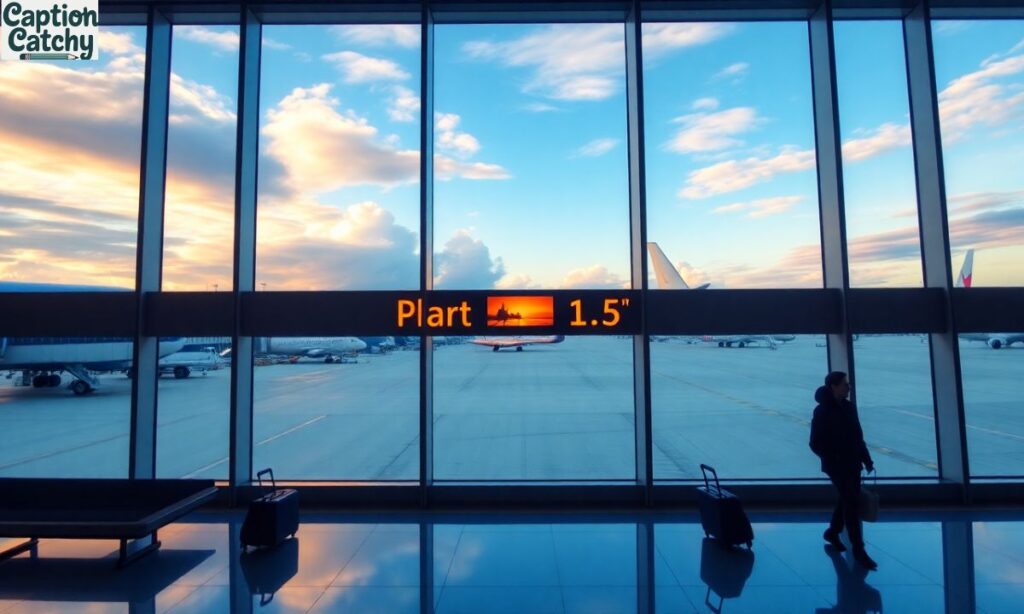 Best Airport Captions For Instagram Travel Posts
