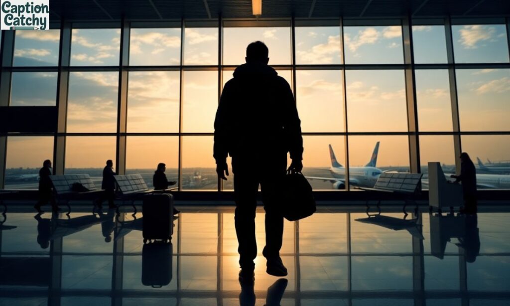 Early Morning Airport Captions For Flight Day Energy
