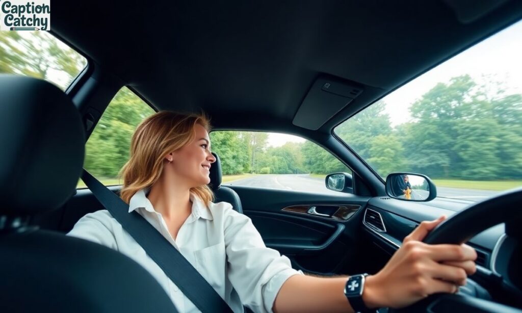 Cute Driving Captions for Instagram Posts
