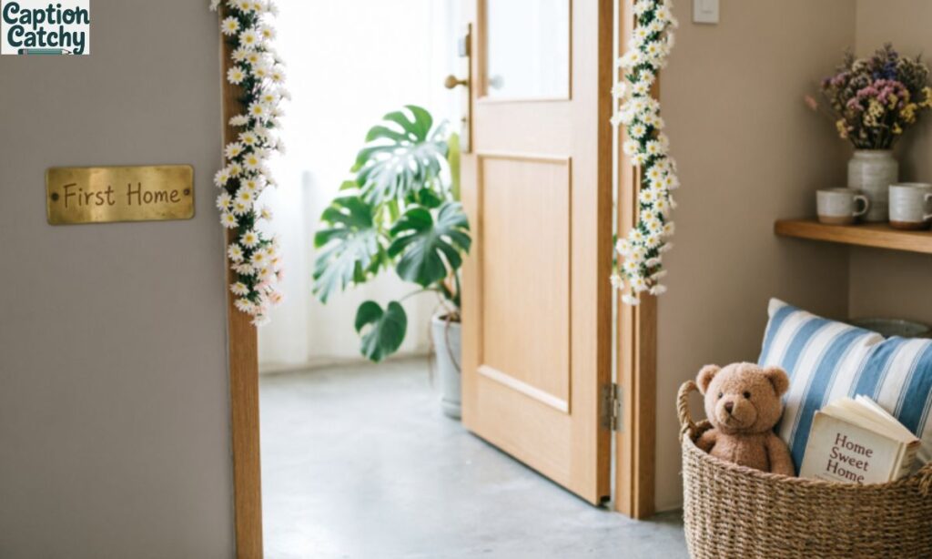 Cute First Home Captions for Instagram
