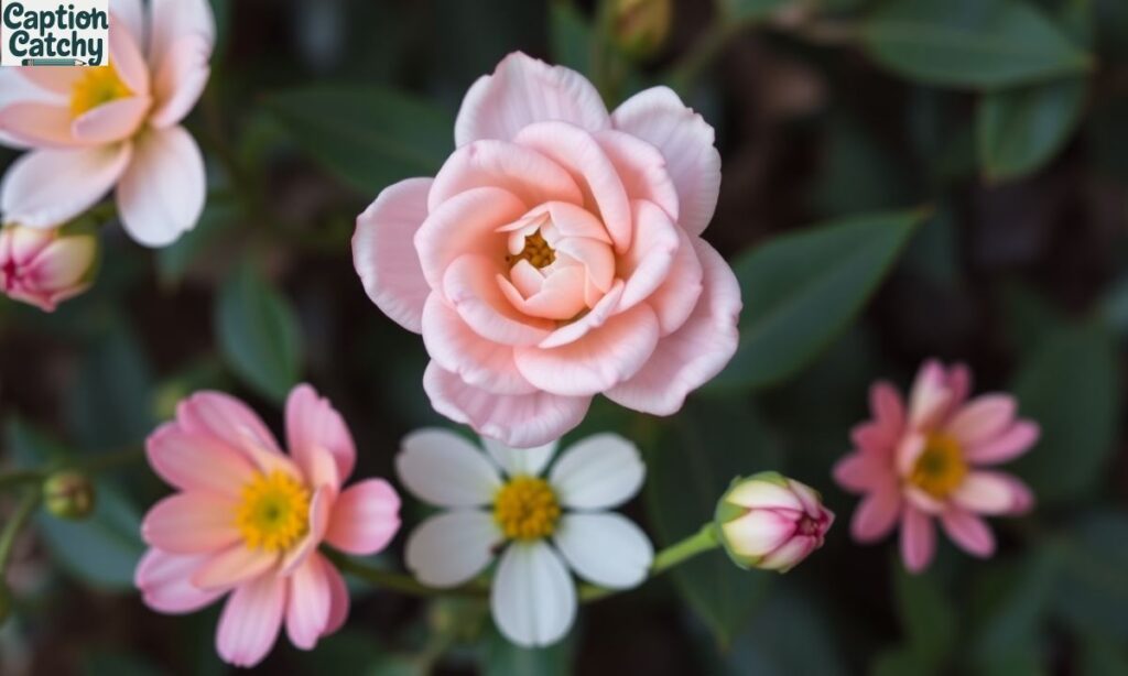 Cute Flower Captions for Instagram Soft Aesthetic Vibes
