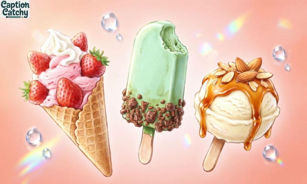 Cute Ice Cream Captions for Instagram
