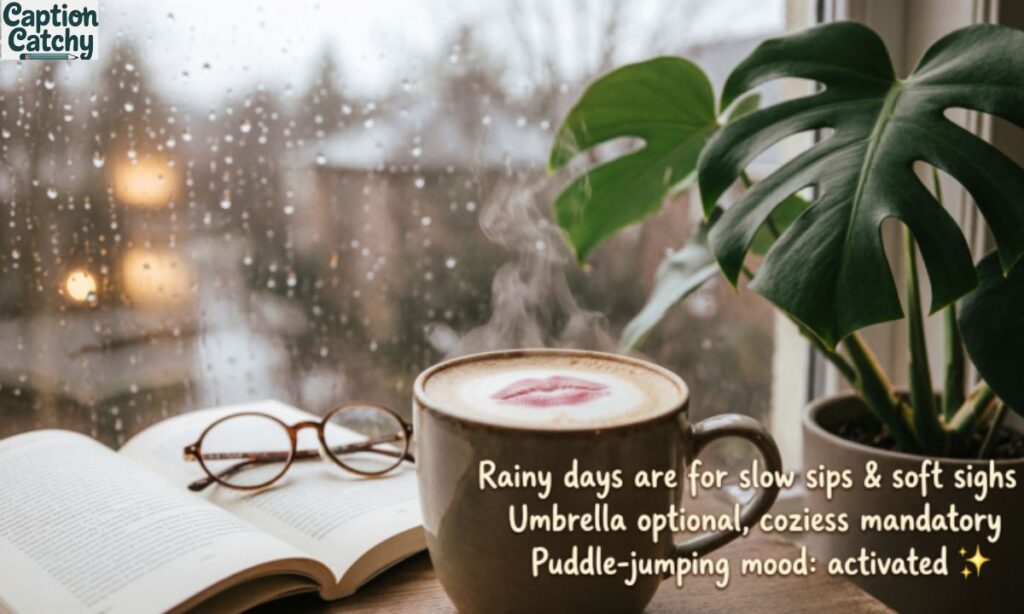 Cute Rain Captions For Cozy Instagram Posts
