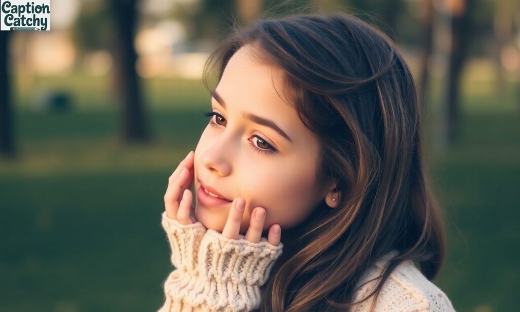 Cute Soft Girl Captions for Instagram post