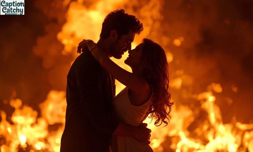 Fire Couple Captions for Instagram post
