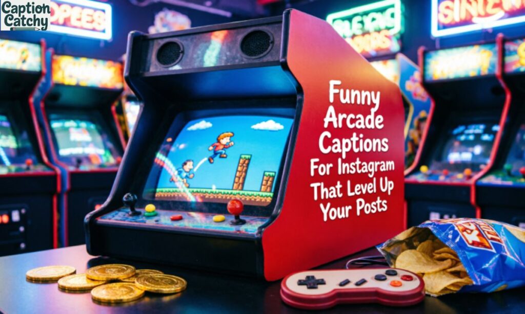 Funny Arcade Captions For Instagram That Level Up Your Posts
