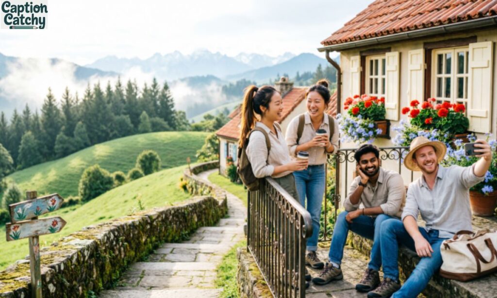 Hill Station Captions With Friends
