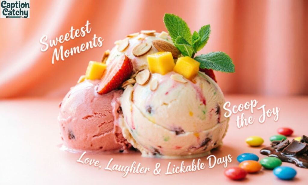 Ice Cream Love Captions for Instagram POST
