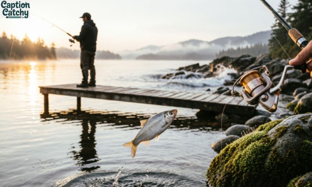 Inspirational Fishing Captions For Instagram post
