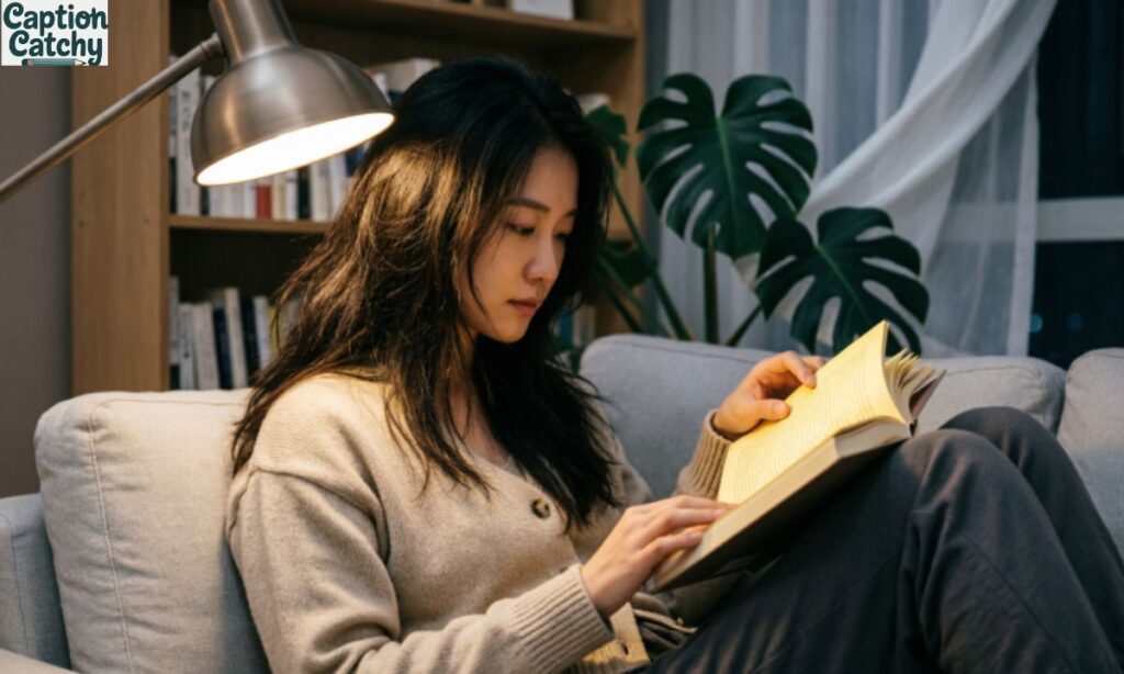 Late Night Reading Captions For Instagram