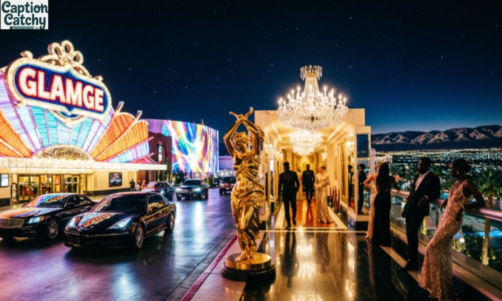 Luxury Vegas Captions for Glam & Bougie Moments post
