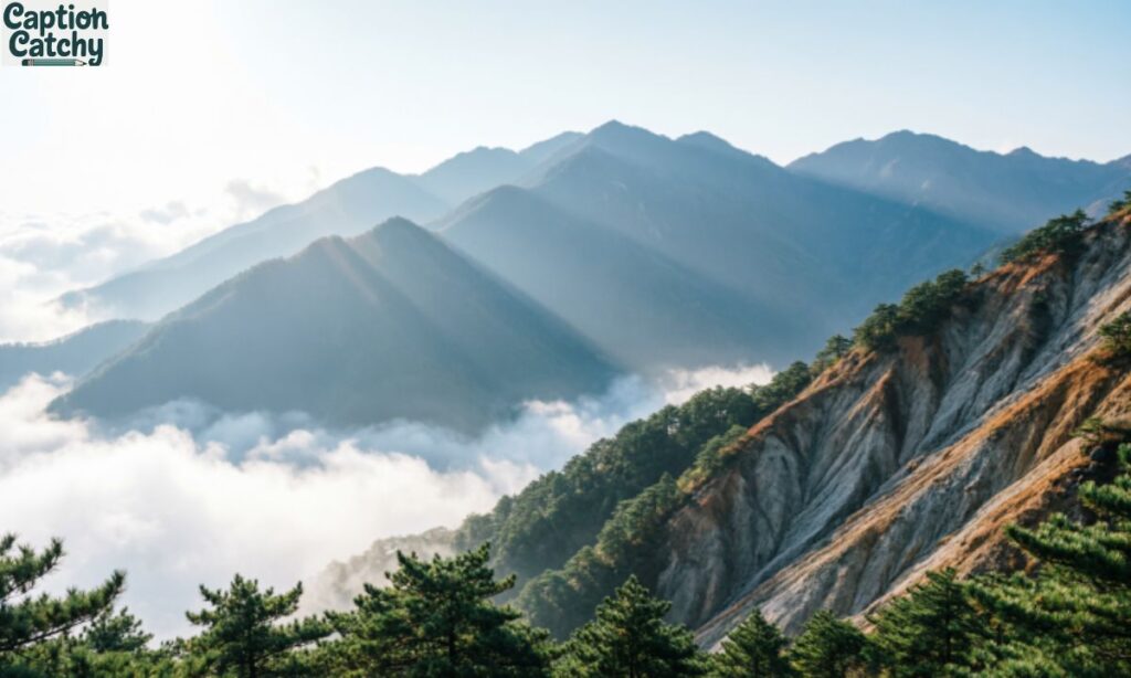 Mountain View Captions For Instagram post
