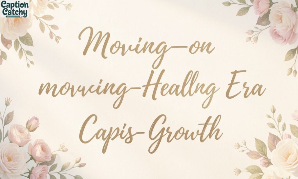 Moving On Healing Era Captions For Growth

