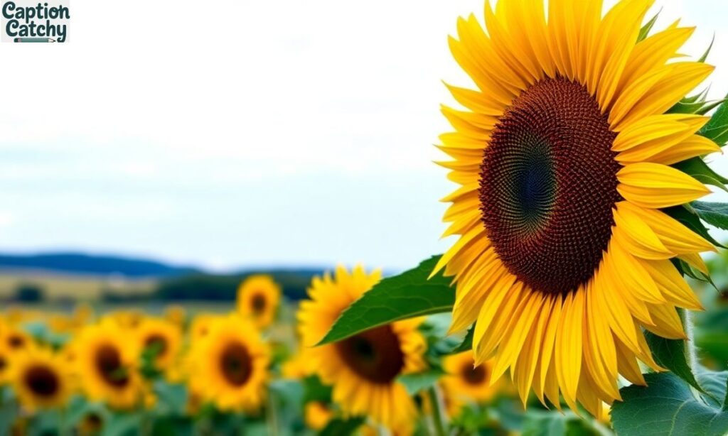 Nature Inspired Sunflower Captions for Instagram
