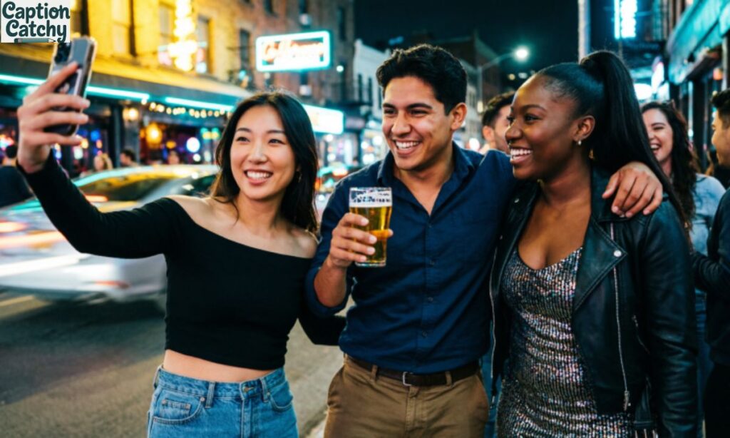 Night Out Captions With Friends
