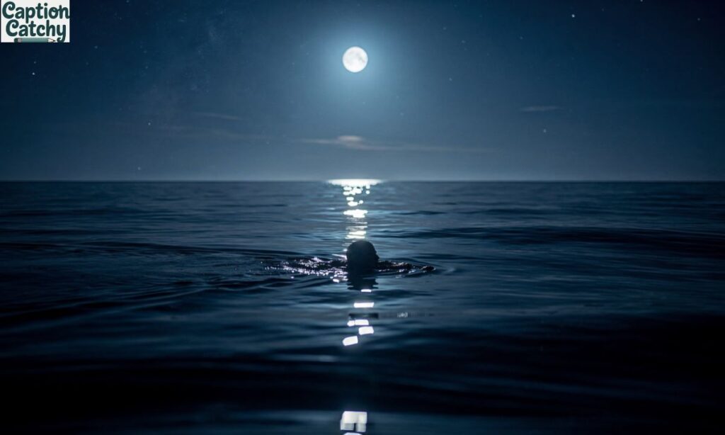 Night Swimming Captions for Instagram
