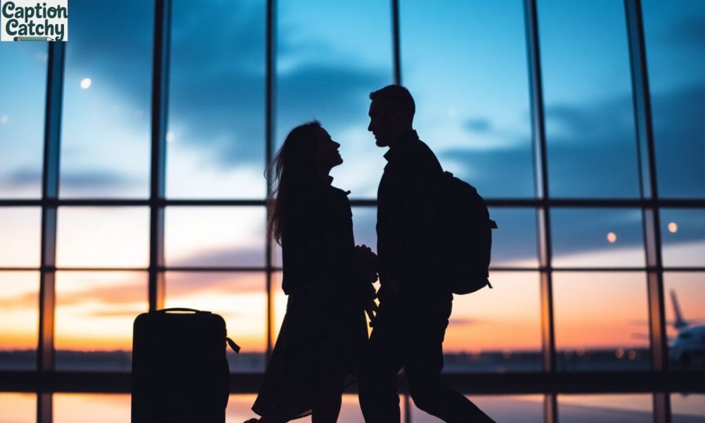 Romantic Airport Captions For Couple Travel Memories
