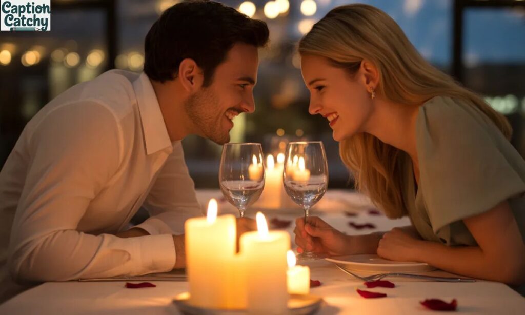 Romantic Dinner Date Captions For Instagram post
