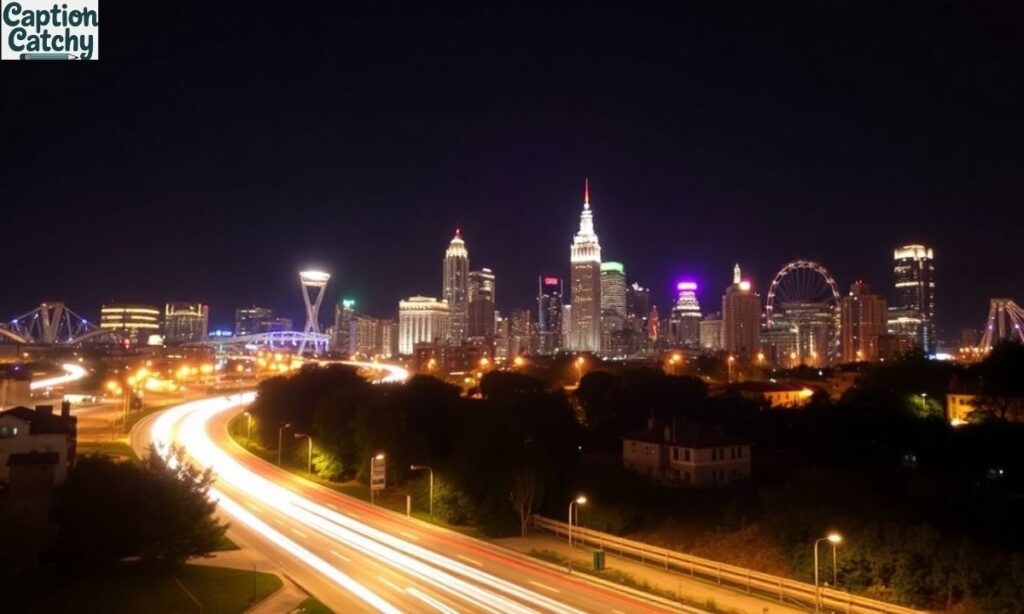 Short City Lights Captions For Instagram
