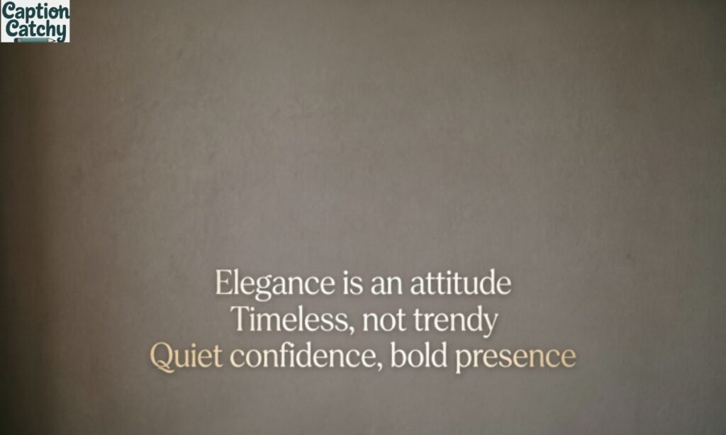 Aesthetic Classy Woman Captions For Instagram
