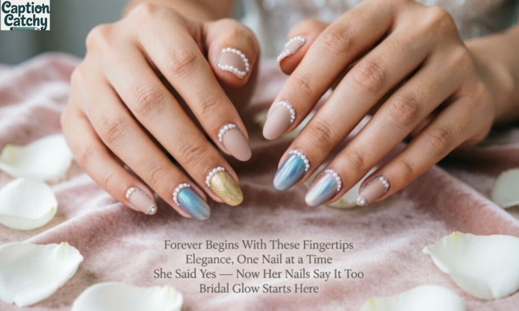 Bridal Nail Captions For Instagram