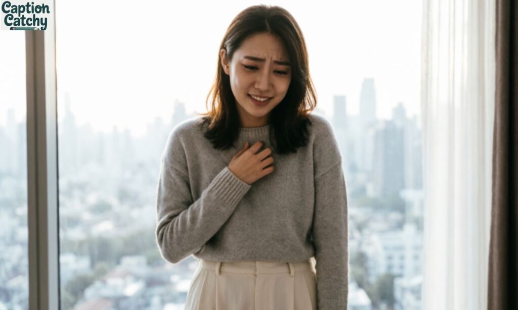 Broken Heart Fake Smile Captions For Instagram
