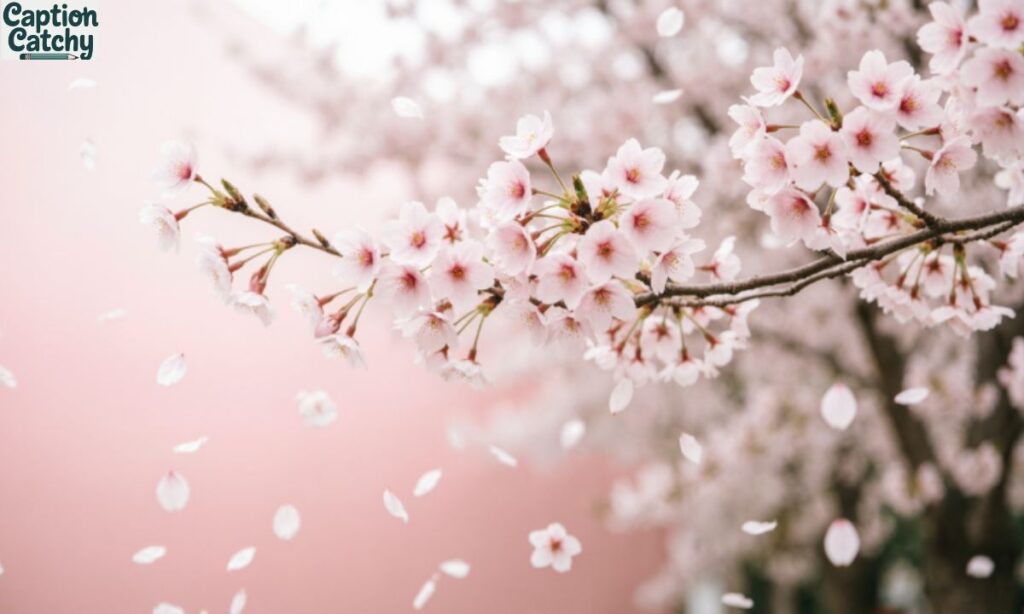 Cute Cherry Blossom Captions for Instagram
