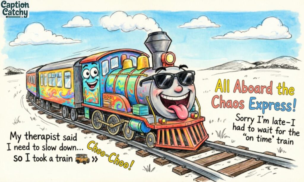 Funny Train Captions For Instagram