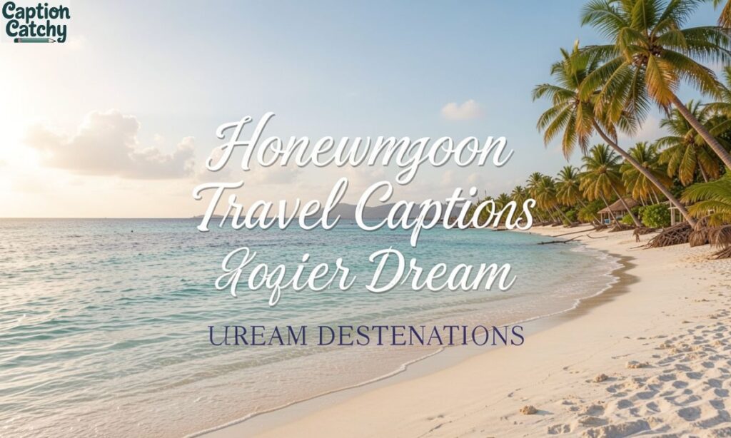 Honeymoon Travel Captions for Dream Destinations
