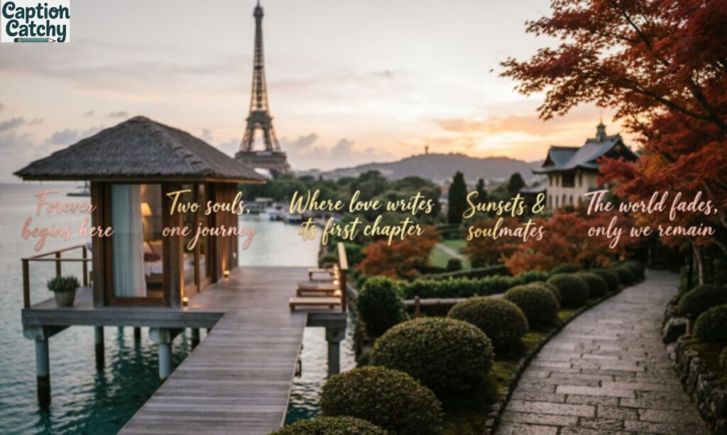 Luxury Honeymoon Captions for Instagram post
