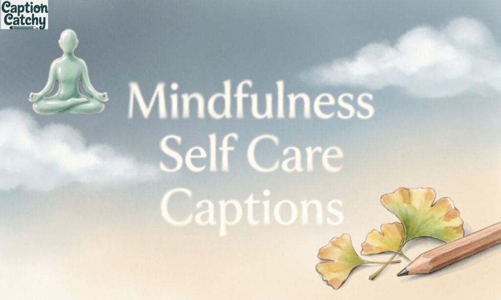 Mindfulness Self Care Captions
