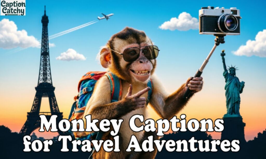 Monkey Captions for Travel Adventures
