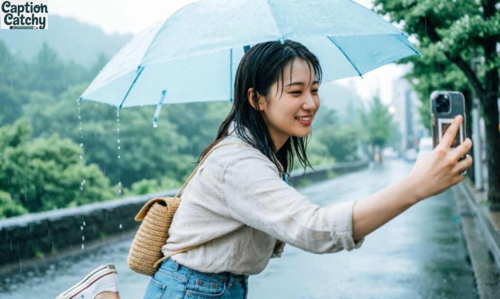 Monsoon Selfie Captions For Instagram
