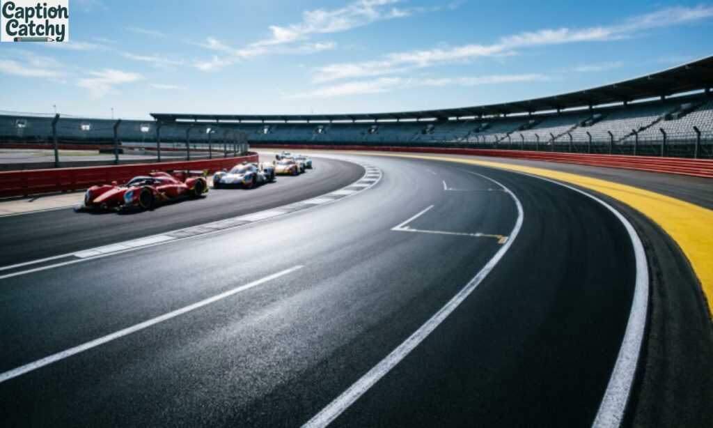 Race Track Captions For Instagram
