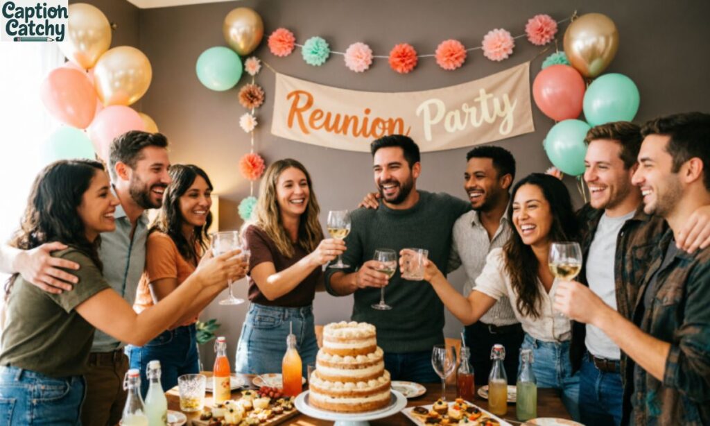 Reunion Party Captions For Instagram
