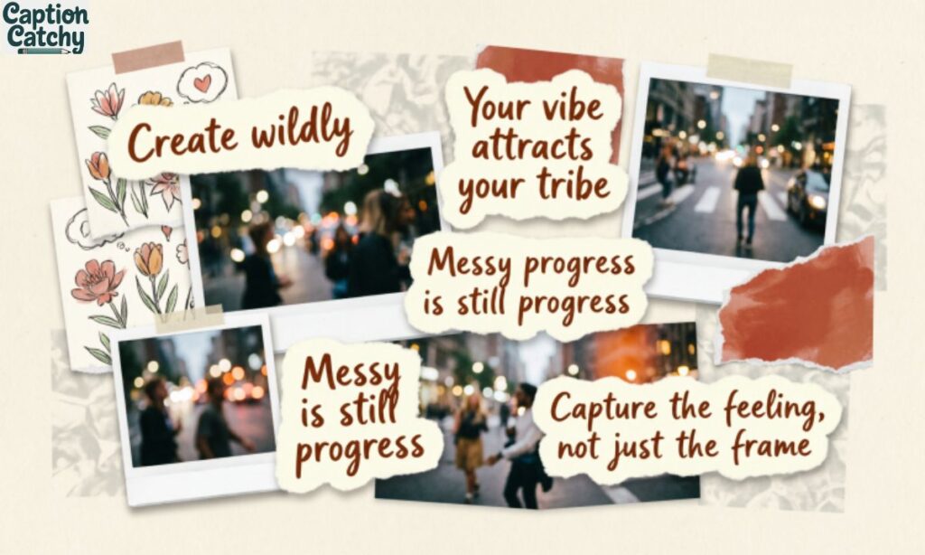 Creative Collage Captions For Instagram
