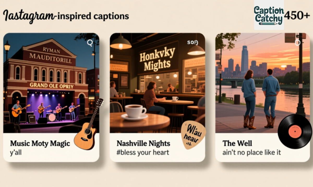 450+ Nashville Instagram Captions for instagram