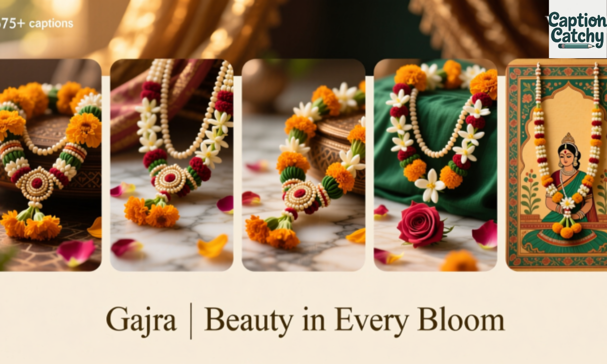 675+ Gajra Captions for instagram beautiful and unique