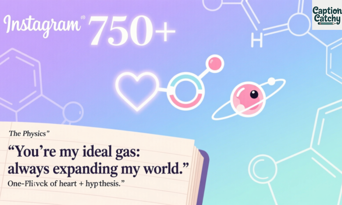 750+Chemistry Captions for Instagram The Perfect Blend of Love