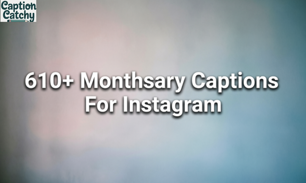 610+ Monthsary Captions For Instagram (Cute, Romantic & Unique) Monthsary captions for Instagram are a sweet way to celebrate love in its most consistent and growing form. Whether it’s your first month together or another milestone in a long journey, these captions help express emotions that words sometimes struggle to capture. From romantic and heartfelt lines to playful and cute messages, monthsary captions add meaning to your photos and make your memories feel even more special. Sharing a monthsary post is more than just a trend; it's a way to appreciate the little moments, the laughter, and the bond that strengthens over time. The right caption can reflect your unique story, highlight your connection, and let your partner know how much they mean to you. It’s a simple yet powerful way to celebrate love, one month at a time. Best Monthsary Captions For Instagram • Another month, another reason to love you more ❤️ • Every month with you feels like a dream ✨ • Cheers to us and our growing love 🥂 • One more chapter of our beautiful story 📖 • Loving you more with every passing month 💕 • Months pass, but my love stays constant 💖 • Our love keeps getting stronger 💪 • A month closer to forever with you 💍 • Still crushing on you every day 😍 • You make every moment worth it 🌹 • Together is my favorite place 🏡 • Every month with you is magical 🌟 • Falling for you again and again 💘 • Time flies when I’m with you ⏳ • Our love story keeps getting better 📚 • One more milestone of love 🎉 • Thankful for every moment with you 🙏 • You are my always and forever ♾️ • More memories, more love, more us 📸 • Our journey just keeps getting sweeter 🍯 • You + Me = Happiness always 😊 • Another month of endless smiles 😄 • Forever thankful for you 🌈 • Loving you is the best decision 💓 • You complete my world 🌍 • We’re writing a love story every day ✍️ • Every month feels like a blessing 🌼 • My heart still skips for you 💗 • Together we shine brighter 🌞 • Love grows deeper every month 🌊 • I choose you every single day 💞 • Our love is timeless ⌛ • Another month, stronger bond 🔗 • You’re my favorite person 🫶 • Happiness is being with you 💫 • More love, less worries 🌸 • Every day with you matters 🗓️ • Love that keeps growing 🌱 • Our bond is unbreakable 🛡️ • My forever starts with you 💒 • Here’s to many more months together 🥳 Funny Monthsary Captions For Instagram • Still stuck with you… and I like it 😂 • Another month of tolerating each other 😜 • Love you even when you steal my food 🍕 • We survived another month together 😅 • Relationship status: still not bored 😎 • You’re my favorite headache 🤕 • I guess you’re not that annoying after all 🙃 • Another month, no breakup yet 😆 • Thanks for putting up with me 😇 • Love is sharing snacks… sometimes 🍟 • You’re lucky to have me 😉 • Still arguing over small things 🤨 • One month closer to stealing your hoodie 🧥 • We’re weird, but it works 🤪 • Together we’re unstoppable… and messy 🌀 • Still laughing at your jokes 🤣 • Another month of silly fights 😤 • Love you more than pizza… maybe 🍕 • You’re my unpaid therapist 🛋️ • Who knew we’d last this long 😳 • Our love is full of memes 📱 • You annoy me less now 😌 • One more month of fun chaos 🎢 • You’re my favorite distraction 🎯 • Still not tired of you… shocking 😯 • Love you even when you’re dramatic 🎭 • Another month of stealing your fries 🍟 • You’re my daily dose of crazy 🤯 • Still laughing at nothing together 😄 • Love you even when you snore 😴 • We make chaos look cute 💥 • You’re my favorite trouble 😈 • Surviving love, one month at a time 🧭 • I tolerate you well 😁 • Another month of nonsense 🤷‍♂️ • You’re the reason I smile… and roll my eyes 🙄 • Still crazy in love 🤍 • You’re my favorite weirdo 👽 • Love you, even on bad days 🌧️ • Another month of laughs and love 🎈 • Let’s keep being weird together 🧡 Short Monthsary Captions For Instagram • One month stronger ❤️ • Us, always 💑 • Love grows daily 🌱 • Forever starts now 💍 • Still in love 😍 • My favorite person 🫶 • Us > everything 🔥 • Another month, more love 💖 • You and me 💕 • Pure happiness 😊 • Together always 🤝 • Love wins 🏆 • My heart is yours 💘 • Always us ♾️ • Just love 💓 • More love, always 🌸 • You complete me 🧩 • Still smiling 😄 • Love you endlessly 🌊 • One more month 📅 • My forever 💞 • Always yours 💌 • Better together 🤍 • Love you more 💗 • Endless love ♾️ • Just us 👫 • Perfect together 🌟 • Still choosing you 💯 • My happiness 🌈 • One step closer 🚶‍♂️ • You’re enough 🌹 • Always mine 🔐 • Love forever 💕 • Happy us 😃 • Heart full ❤️‍🔥 • Just you 💫 • Together forever 🏡 • Love always 💖 • Us forever 🫶 • Still magical ✨ • Always better with you 🌟 Cute Monthsary Captions For Instagram • You make my heart smile every day 😊 • Every month with you feels like a fairytale 🧚‍♀️ • You’re my happy place always 🏡 • Loving you is my favorite thing 💕 • You make life extra sweet 🍭 • My heart belongs to you 💖 • You’re my daily dose of happiness 🌸 • I love us more every month 🥰 • You’re my sunshine on cloudy days ☀️ • Life is better with you by my side 🌈 • You’re my favorite hello 💌 • Smiles come easy with you 😄 • You’re the cutest part of my life 🐻 • Every moment with you is adorable 💫 • I’m lucky to have you 🍀 • You make everything brighter ✨ • You’re my forever kind of love 💞 • Just you and me, always 👫 • Love you more each day 💓 • You’re my little piece of joy 🎈 • You make my world beautiful 🌷 • Together is my favorite place 🏠 • My heart beats for you 💗 • You’re my sweetest habit 🍬 • Always happier with you 😍 • You complete my smile 😊 • You’re my favorite person ever 🫶 • I adore every moment with you 💕 • You make love feel easy 🌼 • My heart feels safe with you 🛡️ • You’re my cuddle partner forever 🤗 • I love you endlessly 🌊 • You’re my little bundle of joy 🎁 • Every day is cute with you 🐣 • You’re my soft place to fall 🌸 • Love looks good on us 💑 • You’re my sweetest story 📖 • You make everything worth it 🌟 • Always choosing you 💖 • You’re my happy ending 🏹 • Forever feels cute with you 💒 Aesthetic Monthsary Captions For Instagram • Love written in soft moments 🌙 • You and me in perfect harmony 🎶 • A quiet love that speaks loudly 🌿 • Our love feels like poetry 📜 • Moments with you feel timeless ⏳ • A vibe only we understand 🌊 • Love that glows softly ✨ • You are my calm and chaos 🌫️ • A story painted in love 🎨 • Just us in this universe 🌌 • Love in its purest form 🤍 • You’re my favorite feeling 🌸 • A bond beyond words 🕊️ • Our love feels like art 🖼️ • In your arms, I find peace 🌿 • A soft love that lasts forever 🌙 • You’re my quiet happiness 🌼 • Time slows down with you ⌛ • Love captured in moments 📸 • You are my aesthetic dream 💫 • A connection that feels rare 💎 • You bring balance to my world ⚖️ • A love that feels like magic ✨ • Lost in your presence 🌊 • You’re my forever mood 🌸 • A gentle love that stays 🌿 • Together, we create beauty 🎨 • You are my soft escape 🌙 • A love that feels effortless 🍃 • You make everything feel right 🌟 • Our vibe is unmatched 🔥 • A love that flows naturally 🌊 • You’re my favorite kind of calm ☁️ • A story only we can tell 📖 • Love beyond the ordinary 🌍 • You’re my perfect frame 🖼️ • Our love feels infinite ♾️ • You’re my peaceful chaos 🌫️ • A dream I never want to wake from 🌙 • Love that feels like home 🏡 • You and me, aesthetically perfect 💕 Romantic Monthsary Captions For Instagram • Every month, I fall deeper in love with you ❤️ • You are my today and all my tomorrows 💍 • Loving you is the easiest thing 💕 • My heart beats only for you 💓 • You are my forever love 💖 • Every moment with you is romantic 🌹 • I choose you, always and forever 💞 • You complete my soul 🫶 • Being yours is my favorite feeling 😍 • You are my dream come true ✨ • Our love story is my favorite 📖 • You’re the love I always wished for 🌠 • My world begins and ends with you 🌍 • You are my heart’s home 🏡 • I love you more every single day 💘 • You’re my forever person 💑 • My love for you knows no limits ♾️ • You make my heart skip a beat 💗 • You’re the reason I believe in love 💫 • With you, everything feels right 🌟 • You are my greatest blessing 🙏 • I’m yours in every lifetime 🔁 • Your love completes me 💕 • You’re my once in a lifetime 💎 • Loving you feels magical ✨ • You are my happily ever after 💒 • I fall for you again every day 💓 • You’re my endless love ♾️ • You’re the spark in my life 🔥 • My heart belongs to you forever 💖 • You’re my soulmate 🫶 • You make love feel real 💕 • My favorite place is with you 🏡 • You’re my forever and always 💍 • You’re my love, my life, my everything ❤️ • Every second with you is special ⏱️ • You make my heart full 💗 • Loving you is my destiny 🌠 • You are my greatest love story 📖 • I’m lucky to call you mine 🍀 • Forever starts and ends with you 💞 Heartfelt Monthsary Captions For Instagram • Every month with you feels like a blessing 💖 • My heart is fuller because of you ❤️ • You’ve changed my life in the best way 🌸 • Loving you feels so natural 💕 • You’re my greatest comfort 🫶 • I cherish every moment with you ⏳ • You’re my safe place always 🏡 • My love for you grows endlessly 🌊 • You understand me like no one else 💗 • You are my strength and my peace 🌿 • I’m grateful for you every day 🙏 • You make my world complete 🌍 • You’re my forever kind of love ♾️ • My heart beats stronger with you 💓 • You are my constant happiness 😊 • Thank you for being mine 💌 • You make life meaningful 🌼 • I feel lucky to love you 🍀 • You’re my emotional home 🏠 • Every day with you matters 💫 • You hold a special place in my heart 💞 • You make everything better 🌟 • I’m thankful for our journey 🚶‍♂️ • You’re my forever support 🤝 • You’re my peace in chaos 🌫️ • Loving you is my favorite feeling 💘 • You bring light into my life 🌞 • I treasure us always 📖 • You make my heart smile 😊 • You’re my reason to believe 💭 • Our love feels so real 💕 • You’re my heart’s favorite person 🫶 • You make my soul happy 🌈 • I’ll always stand by you 🛡️ • You are my everything ❤️ • You make life beautiful 🌷 • I’m grateful for your love 💓 • You’re my forever blessing 🌸 • My heart belongs to you 💖 • You complete my life 💑 • I’ll always choose you 💞 Cool Short Monthsary Captions For Instagram • Still us 😎 • Love stays 🔥 • One more month 💯 • Us forever 🖤 • No limits ♾️ • Still winning 🏆 • Just vibes ✨ • You & me 🔗 • Always strong 💪 • Love locked 🔐 • Better together 🤍 • Still real 💎 • Pure us 🌊 • Forever mode 🔁 • Just love 💕 • Us always 🫶 • Strong bond 🔗 • Love on repeat 🔄 • Timeless us ⌛ • Stay solid 🧱 • Still vibing 🎶 • My person 🧍‍♂️ • Always here 📍 • Love wins 🏆 • No doubts ✔️ • Us first 🥇 • Still magic ✨ • Keep it real 😌 • Locked in 🔒 • No ending ♾️ • My vibe 💫 • Just ours 💞 • Still shining 🌟 • True bond 🤝 • Love alive ❤️ • Always better 🔥 • Still growing 🌱 • My choice 💯 • Love secured 🔐 • Stay close 🫂 • Us only 💖 Wedding Monthsary Captions For Instagram • Married life looks perfect with you 💍 • Another month as your forever partner ❤️ • Loving you as my spouse is everything 💕 • Cheers to our married journey 🥂 • You are my forever after 💒 • One more month of wedded bliss 💖 • Life with you is a beautiful promise 🌹 • My heart chose you forever 💓 • Together in marriage, stronger every day 💪 • You’re my partner for life 🫶 • Our vows grow stronger with time 📜 • Love sealed for a lifetime 🔐 • Married and loving every moment 💞 • You’re my home and my heart 🏡 • Our love story continues after “I do” 💍 • Another chapter of married love 📖 • You are my forever commitment 💖 • Marriage feels magical with you ✨ • My spouse, my everything ❤️ • You complete my married life 💑 • Forever grateful for our bond 🙏 • You’re my happily ever after 💒 • Love that lasts a lifetime ♾️ • My heart belongs to my partner 💘 • You make marriage beautiful 🌸 • One step deeper into forever 🚶‍♂️ • Together as one always 🤍 • My forever wedding promise 💍 • You’re my lifelong love 💕 • Marriage made perfect with you 🌟 • You are my forever home 🏠 • Love sealed with vows 💌 • Growing together in love 🌱 • My partner in everything 🤝 • Our love is forever strong 💪 • You’re my dream come true 💫 • Forever starts with us 💞 • My spouse, my soulmate 🫶 • Love that never fades 🌹 • Our journey as one continues 🚀 • Married and deeply in love ❤️ Monthsary Captions For Instagram • Another month, another memory with you ❤️ • Celebrating love, one month at a time 💕 • Time flies when I’m with you ⏳ • Every month feels special with you 🌸 • Love grows stronger each day 💖 • You make every moment magical ✨ • Cheers to our journey together 🥂 • Another chapter of our love story 📖 • You’re my constant happiness 😊 • Forever grateful for you 🙏 • Our love keeps shining 🌟 • You are my favorite person 🫶 • One more month of love 💓 • Together feels perfect 🏡 • My heart is yours always 💘 • Love that keeps growing 🌱 • You make life beautiful 🌷 • Every moment matters with you ⏰ • You complete my world 🌍 • Another step closer to forever 💍 • You’re my forever choice 💞 • Loving you is effortless 💕 • You’re my dream come true 💫 • More love, more memories 📸 • Always better with you 🌈 • You make my heart smile 😊 • Together is everything 💑 • Love that never fades 🌹 • You’re my happy place 🏠 • Every day with you is special 🌼 • You’re my forever and always ♾️ • A love worth celebrating 🎉 • You’re my reason to smile 😄 • My heart beats for you 💓 • You are my everything ❤️ • More months, more love 💖 • You’re my perfect match 🔥 • Love that feels right 🌟 • Our journey continues 🚶‍♂️ • You’re my greatest blessing 🌸 • Forever starts with us 💞 Monthsary Captions for Boyfriend • Happy monthsary to my amazing boyfriend ❤️ • You make my life so much better 💕 • I’m lucky to call you mine 🍀 • You’re my favorite person ever 🫶 • Loving you is my favorite thing 💖 • You make my heart skip a beat 💓 • My boyfriend, my happiness 😊 • Every moment with you is special 🌸 • You’re my safe place 🏡 • I adore you more every day 😍 • You complete my world 🌍 • My heart belongs to you 💘 • You’re my forever love 💞 • Life feels perfect with you ✨ • You’re my biggest blessing 🙏 • I love you endlessly 🌊 • You’re my sunshine ☀️ • Being yours is everything 💕 • You’re my dream come true 💫 • My favorite place is with you 🏠 • You’re my reason to smile 😄 • I choose you every day 💖 • You make love feel easy 🌼 • You’re my partner in everything 🤝 • My heart is happiest with you 💓 • You’re my forever person 💑 • Thank you for loving me 💌 • You’re my daily joy 🎈 • I’m so grateful for you 🌸 • You make my world brighter 🌟 • You’re my perfect match 🔥 • My love for you grows daily 🌱 • You’re my happiness always 😊 • You’re my favorite hello 💕 • I love doing life with you 👫 • You’re my heart’s home 🏡 • You’re my constant smile 😄 • I’m lucky to have you 💖 • You’re my everything ❤️ • Forever yours 💞 • Happy monthsary, my love 💘 Monthsary Captions for Girlfriend • Happy monthsary to my beautiful girlfriend ❤️ • You make my world brighter 🌟 • I’m lucky to have you 💖 • You’re my favorite person 🫶 • Loving you feels magical ✨ • You’re my happiness always 😊 • My heart belongs to you 💕 • You make life so beautiful 🌸 • You’re my dream girl 💫 • Every moment with you is special 🌷 • You complete my world 🌍 • You’re my forever love 💞 • My girlfriend, my everything ❤️ • You make my heart smile 😄 • You’re my safe place 🏡 • I adore you endlessly 😍 • You’re my biggest blessing 🙏 • You’re my sunshine ☀️ • Being with you feels perfect 💕 • You’re my reason to smile 😊 • My heart beats for you 💓 • You’re my partner in everything 🤝 • I choose you every day 💖 • You make love feel easy 🌼 • You’re my forever person 💑 • Thank you for loving me 💌 • You’re my daily joy 🎈 • I’m grateful for you always 🌸 • You make my life better 🌈 • You’re my perfect match 🔥 • My love for you grows daily 🌱 • You’re my happiness forever 💞 • You’re my favorite hello 💕 • I love being with you 👫 • You’re my heart’s home 🏡 • You’re my constant smile 😄 • I’m lucky to love you 💖 • You’re my everything ❤️ • Forever with you 💍 • Happy monthsary, my love 💘 • You are my forever dream 🌙 Creative Monthsary Captions For Instagram • Our love is my favorite masterpiece 🎨 • Writing our story one month at a time 📖 • Love looks better in our version ✨ • A journey only we understand 🌍 • You’re the plot twist I needed 💫 • Creating memories with you is art 🖌️ • Our love deserves a spotlight 🎬 • You and me, a perfect creation 💕 • Love redefined, our way 🔥 • A story that keeps evolving 🌱 • Together, we create magic ✨ • You’re my favorite idea 💡 • Our vibe is one of a kind 🎶 • Painting life with your love 🎨 • Our bond feels like a masterpiece 🖼️ • A love written in the stars 🌠 • You’re my daily inspiration 🌟 • Our story never gets old 📚 • Love in its most creative form 💖 • We turn moments into memories 📸 • You’re my best creation 💫 • Our love is poetry in motion 📝 • Every month adds a new chapter 📖 • You’re my spark of creativity ⚡ • Together, we build something beautiful 🏗️ • A connection beyond imagination 🌌 • Love that stands out 🌟 • You’re my muse forever 🎭 • Our love feels like a dream 💭 • Creating happiness together 😊 • You’re my favorite masterpiece 💕 • Our love is pure art 🖌️ • A bond that inspires 🌈 • You’re my creative chaos 🌪️ • Love, but make it unique 💎 • Our journey is a canvas 🎨 • You’re my endless idea ♾️ • A love that shines differently ✨ • Our story, our rules 🔥 • Together, we’re iconic 🌟 • Love that feels original 💖 Emotional Monthsary Captions For Instagram • My heart found its home in you ❤️ • Loving you feels deeply real 💔 • You’re the reason behind my smile 😊 • Every moment with you touches my soul 🌊 • You mean more than words can say 💕 • My love for you runs deep 💖 • You complete the emptiness in me 🫶 • I feel safe when I’m with you 🏡 • You’re my emotional anchor ⚓ • My heart beats only for you 💓 • You’ve changed my world forever 🌍 • You’re my reason to believe in love 💫 • I’m grateful for your presence 🙏 • You understand me without words 🤍 • Loving you is my truth 💌 • You hold my heart gently 💗 • I can’t imagine life without you 🌸 • You’re my forever feeling ♾️ • You make my soul happy 🌈 • My heart is yours always 💘 • You’re my deepest connection 🌊 • I feel complete with you 💑 • You are my everything ❤️ • My love for you is endless 💞 • You’re my strength and my weakness 💪 • I trust you with my heart 🔐 • You’re my emotional peace 🌿 • Loving you is my life’s best part 🌟 • You’re my heartbeat 💓 • You bring meaning to my life 🌼 • You’re my forever comfort 🫂 • My heart stays with you 💖 • You’re my reason to keep going 🚶‍♂️ • You make my world softer 🌸 • You’re my soul’s home 🏠 • I’ll always choose you 💞 • You make love feel real 💕 • You’re my forever emotion 💫 • I’m yours, completely ❤️ • You make my heart whole 💗 • Love you beyond words 💌 Unique Monthsary Instagram Captions • Not just love, it’s our story 💫 • Built something rare together 💎 • You and me, differently perfect ✨ • Love that doesn’t follow rules 🔥 • Our vibe is unmatched 🎶 • Not ordinary, just us 🌟 • A connection that feels rare 🌊 • You’re my kind of different 💕 • Love that stands apart 💖 • Our story hits different 📖 • You make love feel new 💫 • Something about us is special 🌸 • We’re not basic, we’re us 😎 • A bond like no other 🔗 • Our love breaks the mold 🧩 • You’re my unique forever ♾️ • Love, but make it ours 💕 • A story written differently ✍️ • Our journey stands out 🚀 • You’re my favorite exception 💖 • Love that feels rare 💎 • You and me, no copies 🔥 • We’re one of one 🏆 • A vibe you can’t replace 🎧 • Our love feels exclusive 💫 • Not perfect, just unique 🌿 • You’re my rare find 🌟 • Love with no duplicates ♾️ • We define our own love 💕 • Our bond is different 🔗 • You’re my once-in-a-lifetime 💖 • Love that can’t be copied 📸 • We stand out together 🌈 • Our story is unmatched 📖 • You’re my kind of magic ✨ • Love that feels original 🎨 • Our connection is rare 🌊 • You’re my standout person 🫶 • Love beyond ordinary 🌍 • We’re our own kind of perfect 💞 • Something special about us 💫 Frequently Asked Questions How do I write the best monthsary captions for Instagram? Keep it personal, simple, and heartfelt—express your feelings, add a memory, and make it meaningful. What are some short monthsary captions for Instagram? Use simple lines like “One more month of love” or “Forever starts with you” to keep it short and sweet. Can I use funny monthsary captions on Instagram? Yes, funny captions add personality and show the playful side of your relationship. What makes a monthsary caption romantic? Romantic captions include deep emotions, appreciation, and words that reflect love and commitment. Are cute monthsary captions good for Instagram posts? Yes, cute captions make your post more engaging and show your affectionate side. How can I make my monthsary caption unique? Add personal memories, inside jokes, or meaningful moments to make it stand out. What should I write for my boyfriend on monthsary? Write something loving, appreciative, and emotional that shows how much he means to you. What should I write for my girlfriend on monthsary? Express admiration, love, and gratitude to make her feel special and valued. Can I use quotes as monthsary captions? Yes, love quotes can enhance your caption and add depth to your message. Why are monthsary captions important for Instagram? They help express emotions, celebrate your relationship, and make your memories more meaningful. Conclusion Monthsary captions for Instagram are a beautiful way to celebrate love, growth, and the special bond you share with your partner. They help turn simple moments into meaningful memories by expressing emotions that truly matter. Choosing the right caption adds personality and depth to your post, making it more engaging and heartfelt. Whether romantic, cute, or funny, the perfect words can make your monthsary celebration even more memorable. 610+ Monthsary Captions For Instagram