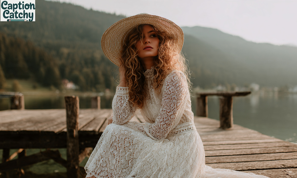 630+ Inspiring White Dress Captions For Instagram