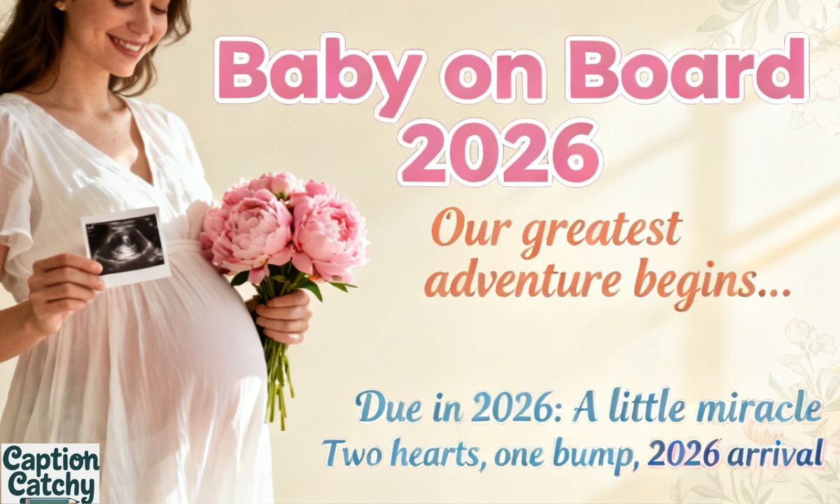 Pregnancy Announcement Captions For Instagram