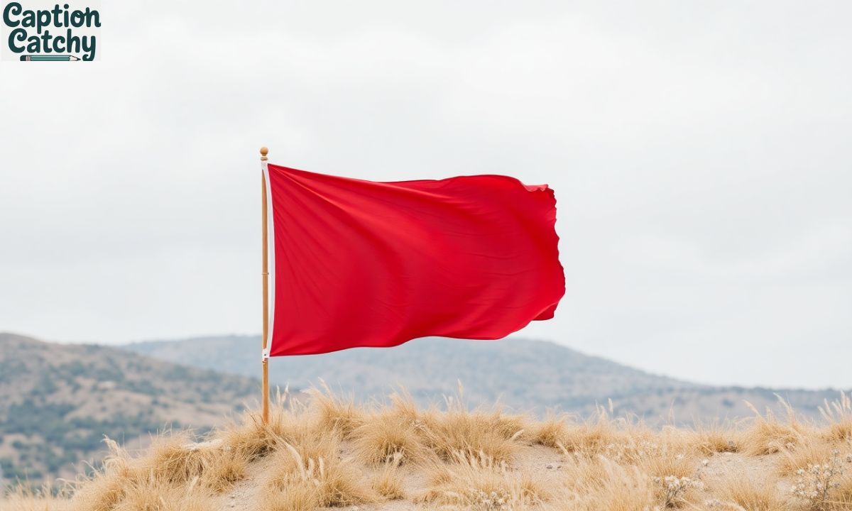 Red Flag Captions For Instagram